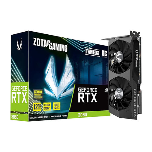 Inno3d Geforce Rtx 3060 Twin X2 12gb Gddr6 192 Bit Pci Express Gen 4 Gaming Graphic Card Application: Industrial