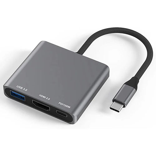 Lemorele 5 In 1 Usb Hub Hdmi Multiport Adapter Usb C Dock With 4K Hdmi Application: Industrial