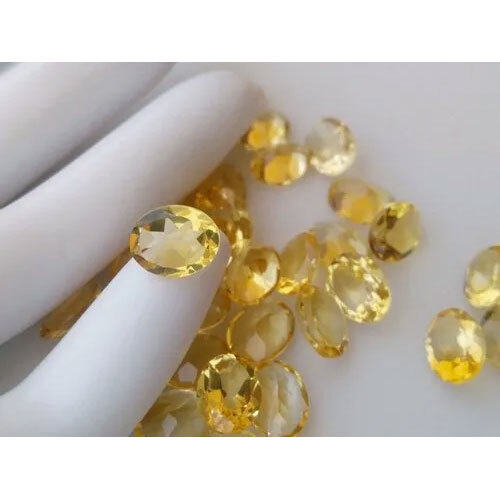 Citrine Gemstone Single Piece Citrine Gemstones Oval Citrine Stone