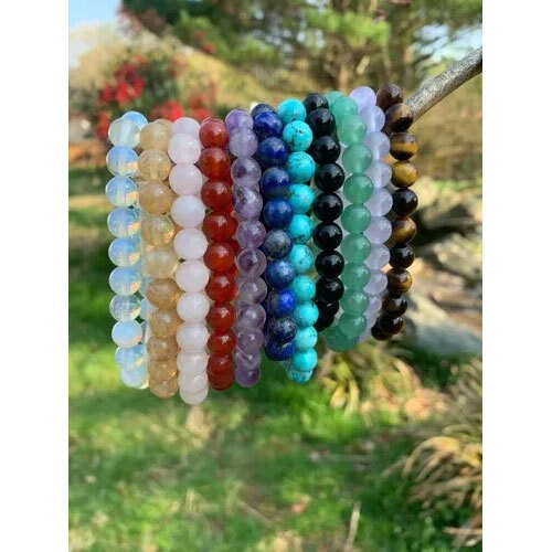 Crystal Stacking Bracelets, Crystal Beaded Bracelet