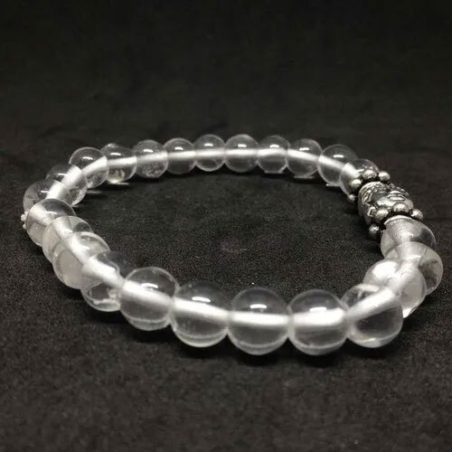 8mm Clear Quartz Bracelet