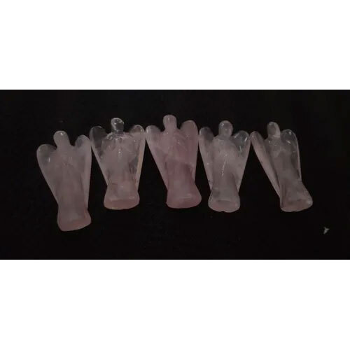 Rose Quartz Angel Size 2.0 Inch Approx