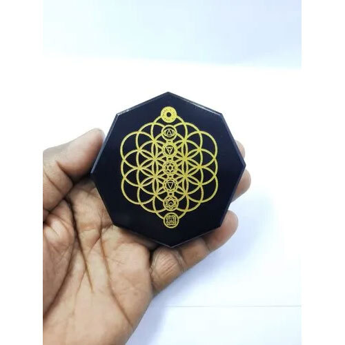 Agate Gemstone Carving Slice
