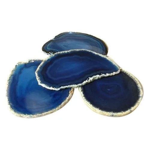 Blue Agate Slices