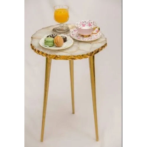 Coffee Table with agate top