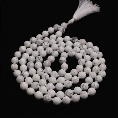 Howlite Stone 108 Beads Mala