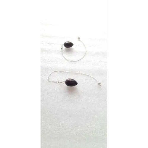 Amethyst Crystal Pendulum-AAA Quality Amethyst Drowsing Pendulums Nacklace With Chain