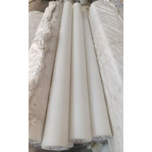 Round White Nylon Rod