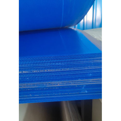 Blue Pp Corrugated Sheet Size: Different Size