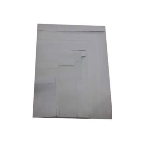 White Laminated Plain Envelope