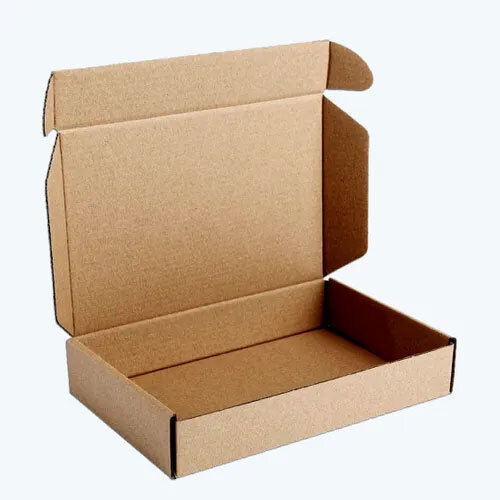 Brown Die Cut Corrugated Box