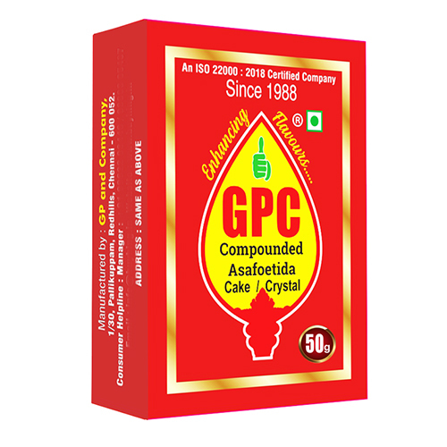 50g GPC Compounded Asafoetida Cake Crystals