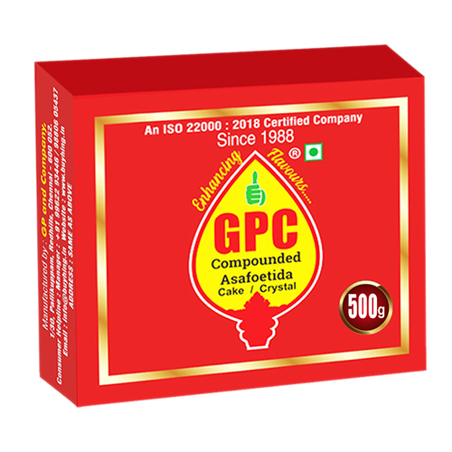 500g GPC Compounded Asafoetida Cake Crystals