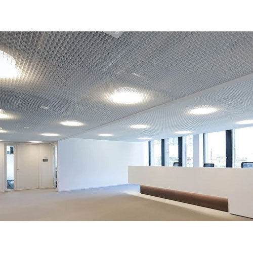 Square Edge White Coated Gi Open Cell Ceiling