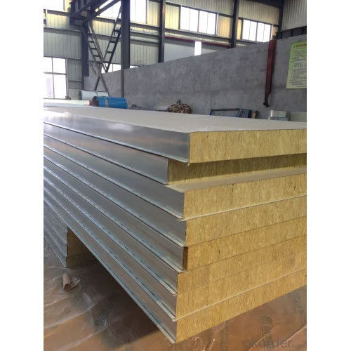 Yellow Rock-wool Sandwich Panel