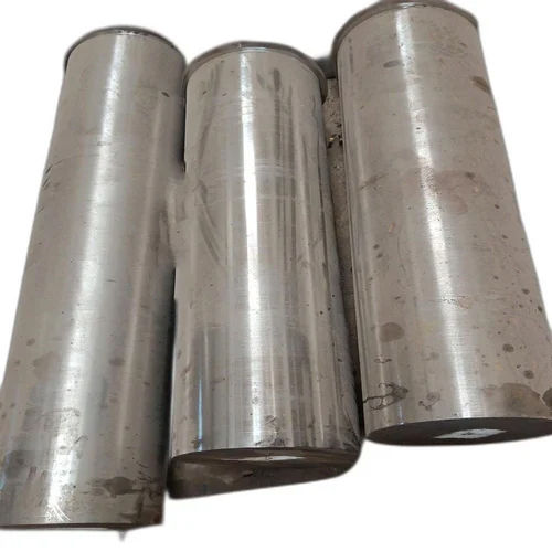 Forged Steel Shaft - Stainless Steel, 12 Inch Length, Silver Color | Hardness Level Hard, Versatile for Industrial Applications