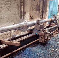 Forged Flange Shaft - High-quality Stainless Steel, Various Sizes Available, Sleek Silver Color, Hardness For Heavy-duty Industrial Use