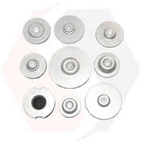 Drop Forged Components - Stainless Steel, Minimum Diameter 50 Mm, Silver Color | High-strength, Galvanized Surface Treatment, Corrosion-resistant