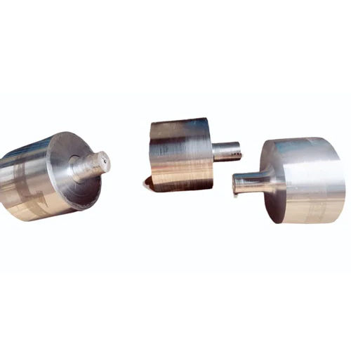 Forged Step Shaft - Aluminum Alloy, 200 mm Diameter, Silver Color | High Hardness, Anodized Surface Treatment, Heavy-Duty Durability