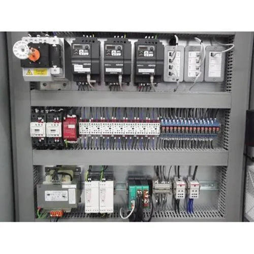 Mild Steel Industrial Plc Control Panel Dimension (L*w*h): As Per Available Millimeter (Mm)