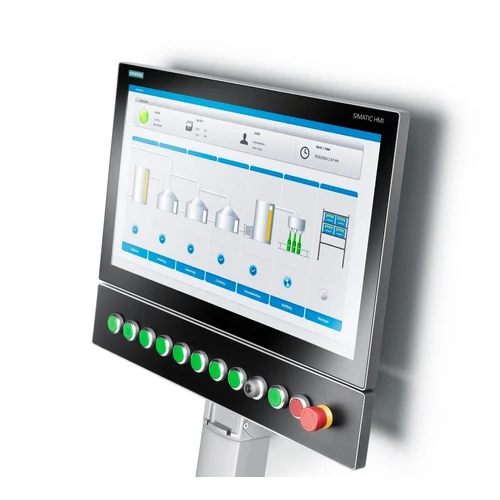 Siemens Tp2200 6Av2124-0Xc02-0Ax1 Human Machine Interface Application: Industrial