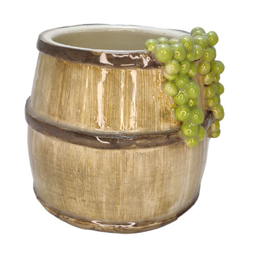 Grape Barrel Planter