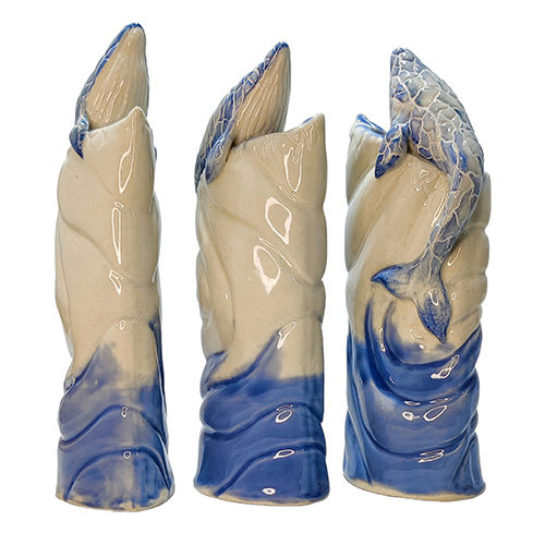 Decorative Whale Vase