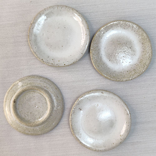 Miniature Plain Ceramic Plates