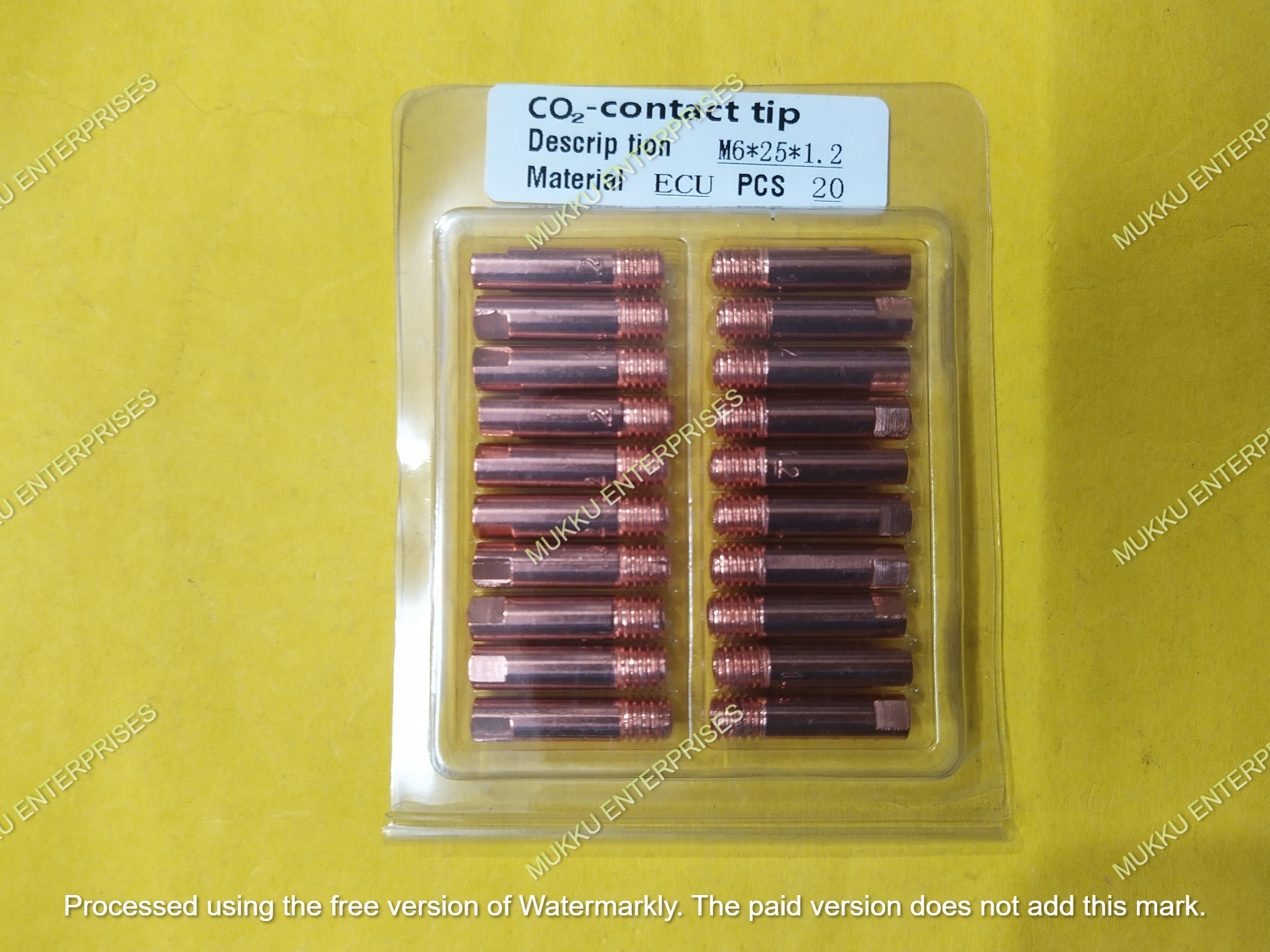 Contact Tip M6x25x1.2 mm dealer