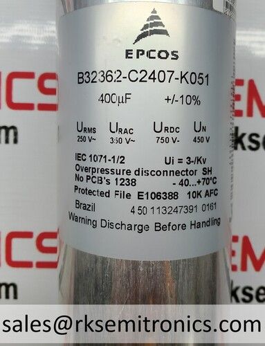 B32362-C2407-K051    Film Capacitor