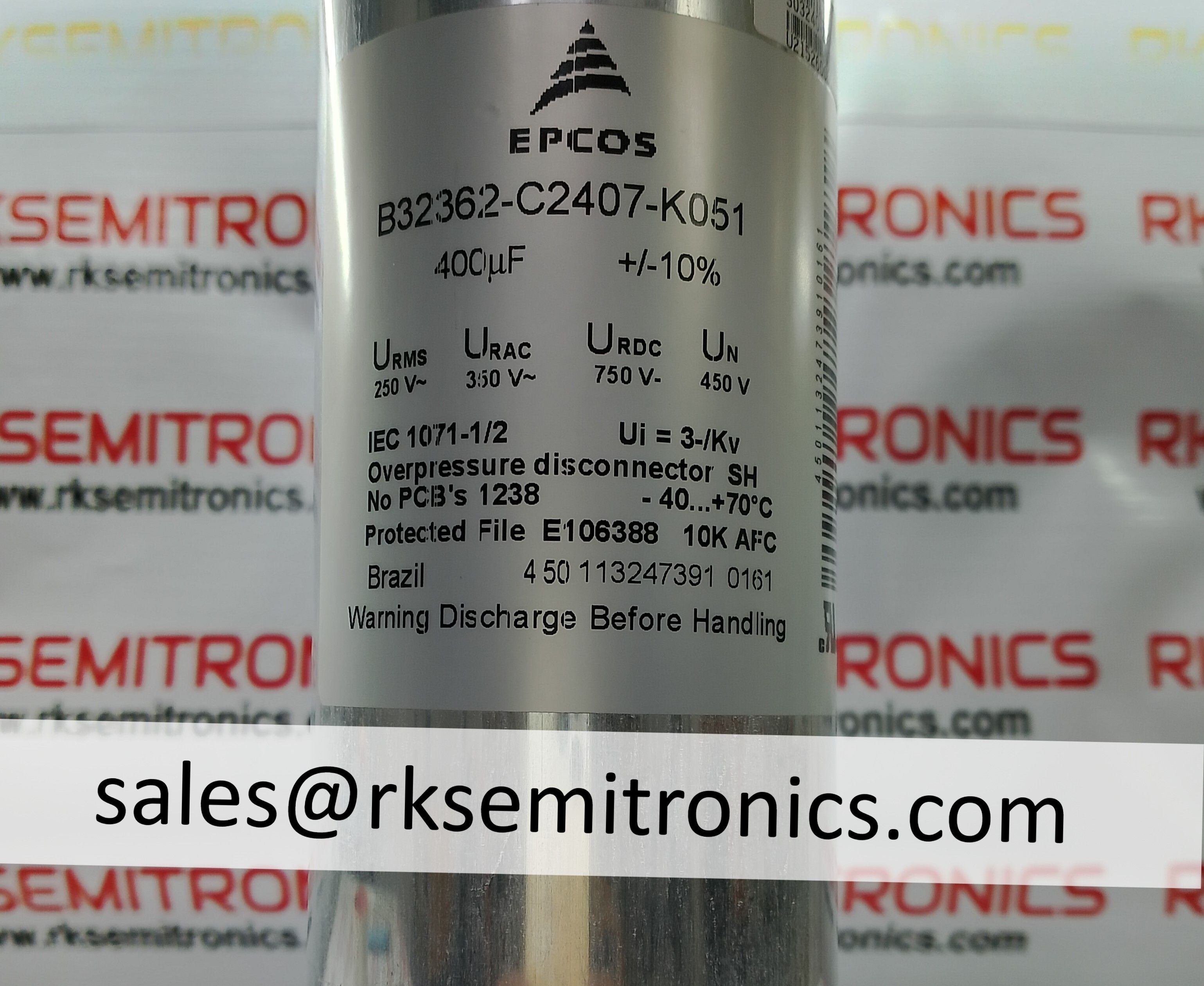 B32362-C2407-K051    Film Capacitor