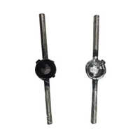 Round Die Handles - Stainless Steel, Various Sizes Available | Silver Finish For Industrial Use, Durable And Reliable Performance