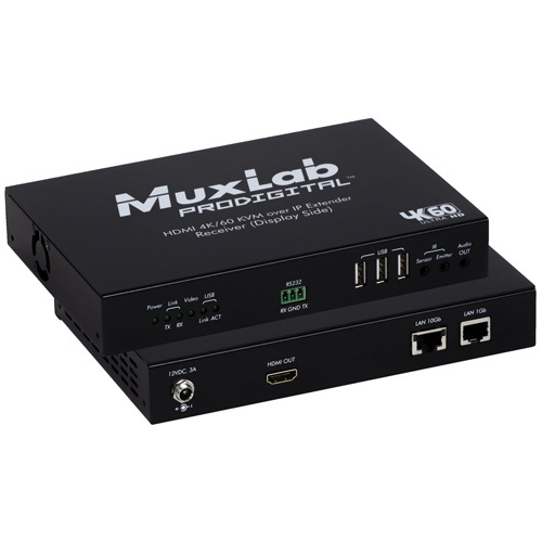 UTP HDMI 4K-60 KVM Over IP Receiver