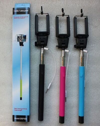 Selfie Stick Cable Take Pole