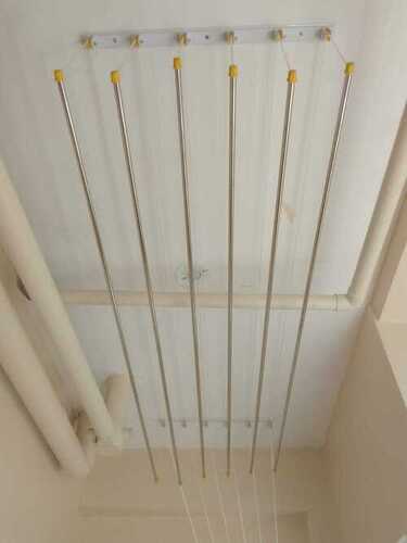 Pulley operation  cloth drying ceiling hangers in Poolacode Kerala