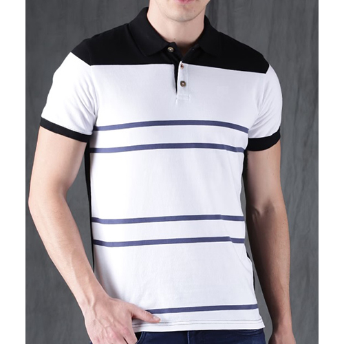 Mens Collar Neck T Shirt