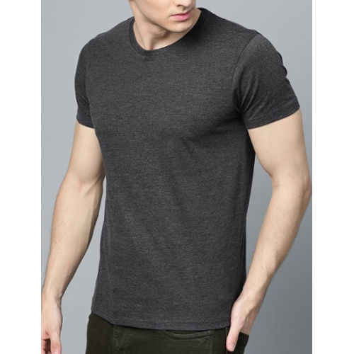 Plain Round Neck Cotton T Shirt