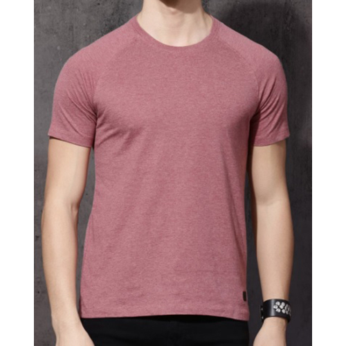 Plain Round Neck Cotton T Shirt