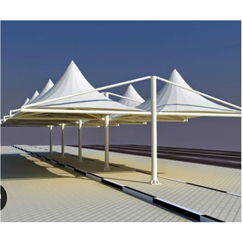 Different Available Conical Car Parking Shed