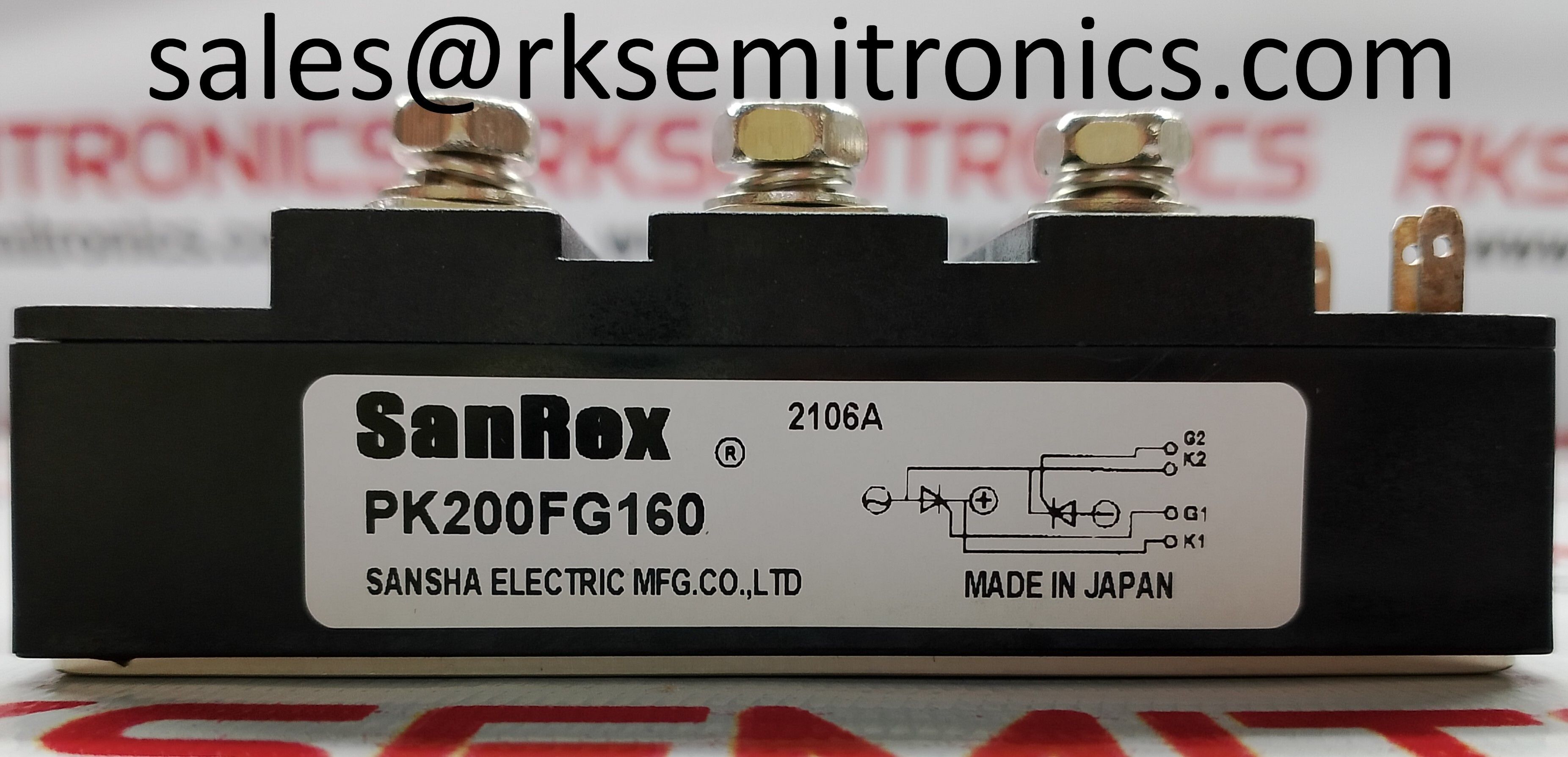 PK200FG160      Discrete Semiconductor Modules