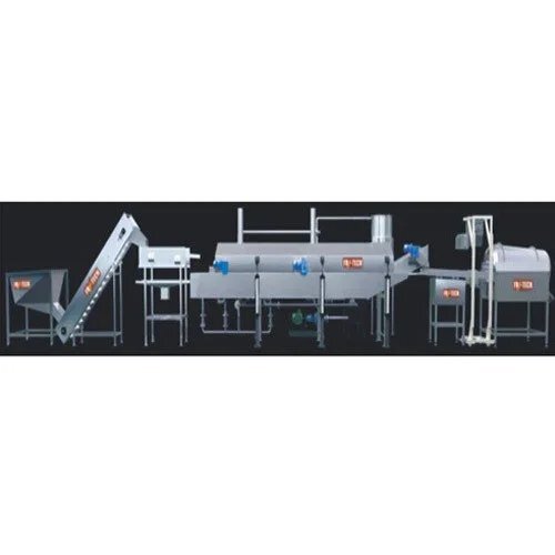 Heavy Semi Automatic Potato Chips Line