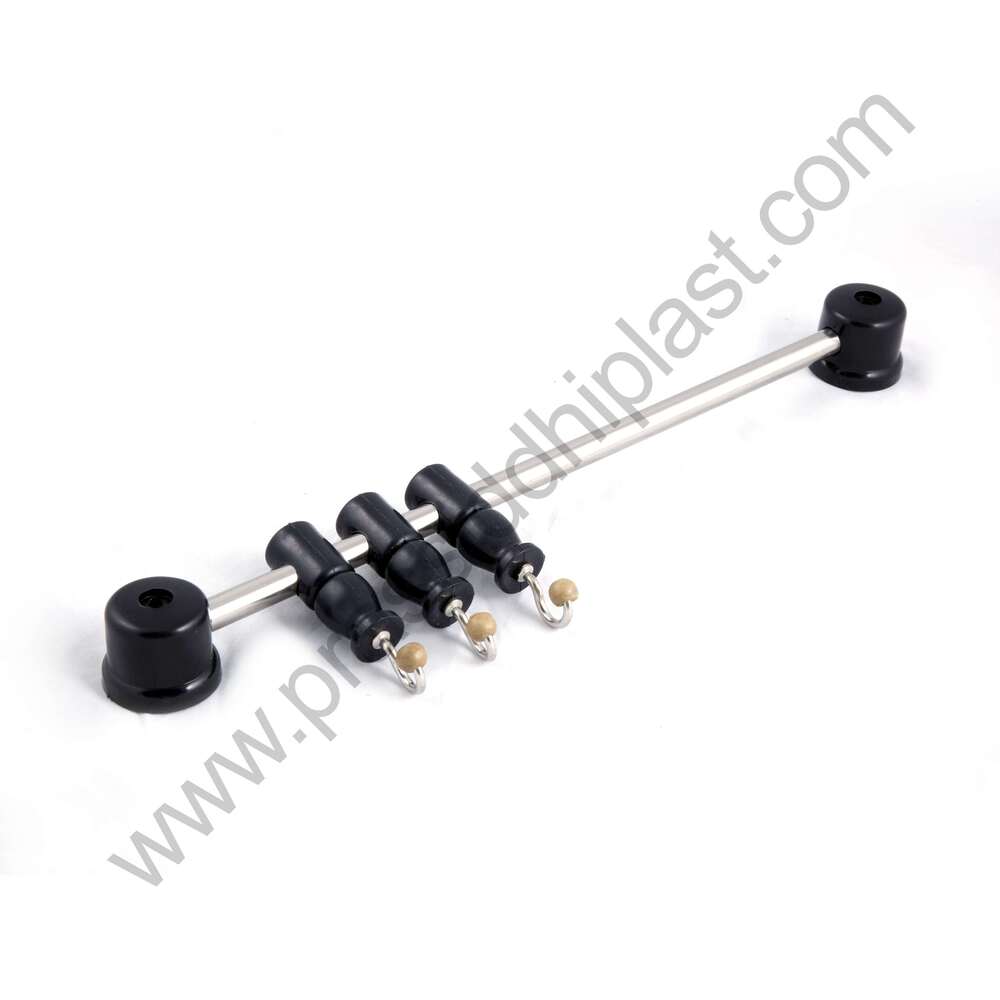 3 Pin 12 Inch Hanger - Stainless Steel Adjustable Size Available in Various Colors | Versatile Hanger for Residential and Commercial Use