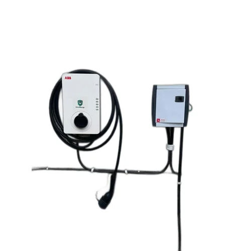 Abb 7.4 Kw Terra Ac Ev Charger (Type2 Single Gun) - Material: Plastic & Steel