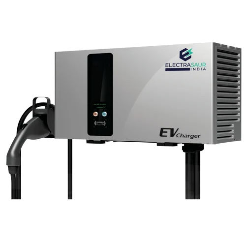 Delta 25Kw Dc Wall Box Ev Charger (Ccs2 Single Gun) - Material: Plastic & Steel