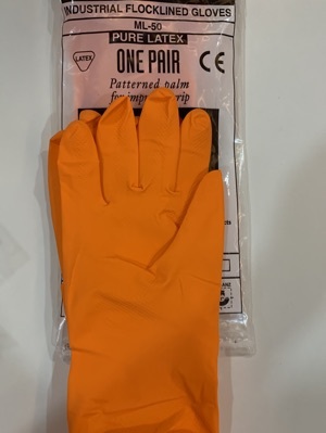 Household gloves