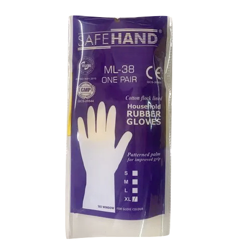 safe hand household gloves ( Ml 38 )