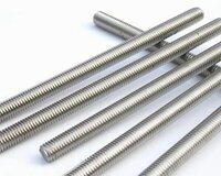 Stainless Steel Threaded Rod - Diameter M6-m20, Length 50-3000mm | Metric Thread Type, Polished Finish, 500-1000mpa Tensile Strength