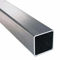 Stainless Steel Square Tube - 10-100mm, Wall Thickness 1-3mm | Grade 304, Mill Finish For Structural Applications, Furniture, Handrails, Automotive Parts