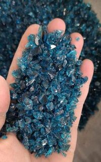 High quality cullet Redium glass stone chips with different size special for premium terrazzo flooring wall cladding fire pit decoration