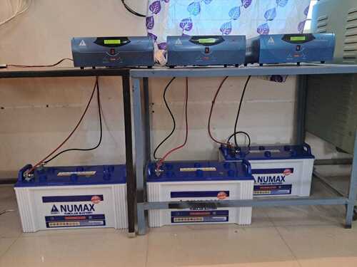 Numax 1 kva 1 Phase Inverter with Numax Tubular Battery in Hyderabad